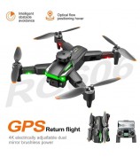 PJC RG606MAX GPS Obstacle Avoidance Brushless Motor Quadcopter HD Aerial Photography Drone, 1 Battery