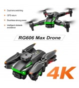 PJC RG606MAX GPS Obstacle Avoidance Brushless Motor Quadcopter HD Aerial Photography Drone, 1 Battery