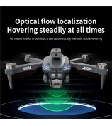 S183 HD Dual Camera Optical Flow Positioning Quadcopter Folding Obstacle Avoidance RC Drone, 2 Batteries