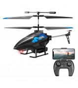 4DRC 4D-M6 HD Aerial Photography Children Aircraft Toy Rechargeable Remote Control Helicopter, 1 Battery - Blue