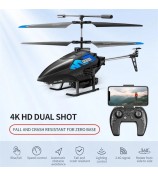 4DRC 4D-M6 HD Aerial Photography Children Aircraft Toy Rechargeable Remote Control Helicopter, 1 Battery - Blue