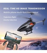 4DRC 4D-M6 HD Aerial Photography Children Aircraft Toy Rechargeable Remote Control Helicopter, 1 Battery - Blue