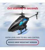 4DRC 4D-M6 HD Aerial Photography Children Aircraft Toy Rechargeable Remote Control Helicopter, 1 Battery - Blue