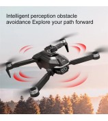 4DRC 4D-M2 Folding 4-axis HD Aerial Photography Drone Optical Flow Obstacle Avoidance Drone with Water Bomb, 2 Batteries