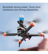 4DRC 4D-M2 Folding 4-axis HD Aerial Photography Drone Optical Flow Obstacle Avoidance Drone with Water Bomb, 2 Batteries