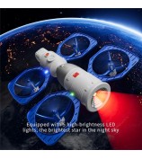 4DRC 4D-V45 HD Aerial Photography Drone Space Shuttle Satellite Design RC Drone, 1 Battery