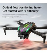 D10 Obstacle Avoidance Brushless Motor Quadcopter HD Aerial Photography Remote Control Drone, 2 Batteries