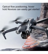 V600 HD Camera RC Drone Obstacle Avoidance Brushless Motor Quadcopter, 1 Battery - Silver