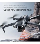 V600 HD Camera RC Drone Obstacle Avoidance Brushless Motor Quadcopter, 1 Battery - Silver