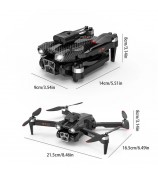 YT150 Pro Max Optical Flow Tri-Cameras RC Drone RC Quadcopters Obstacle Avoidance, One Key Return, Single Battery