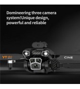 YT150 Pro Max Optical Flow Tri-Cameras RC Drone RC Quadcopters Obstacle Avoidance, One Key Return, Single Battery