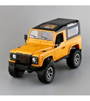 FY003A Crawler Truck Four-Wheel Off-Road 2.4G Climbing RC Car Toy - Orange