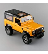 FY003A Crawler Truck Four-Wheel Off-Road 2.4G Climbing RC Car Toy - Orange