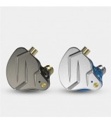 KZ-ZSN Pro In-Ear Bass Metal Music Sport Earphone without Microphone (With Microphone) - Grey