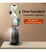 S1 Smart Al Tracking Gravity Sensing Gimbal Phone Holder Desktop Selfie Stabilizer