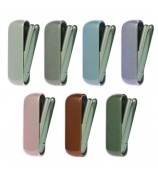 For IQOS ILUMA E-cigarette Soft TPU Protective Case Anti-scratch Storage Pouch - Transparent Pink
