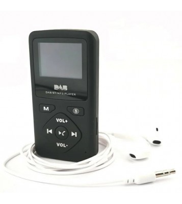 DAB-P7 Portable DAB Bluetooth Digital Radio Player MP3 Player Support FM Radio TF Card