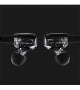 KZ ZST Armature Dual Driver In-ear Earphone Detachable Cable Mega Bass Headset WITHOUT Mic - Carbon Fiber