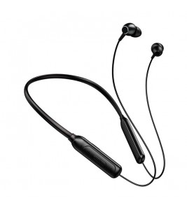 M61 Bluetooth 5.1 Neck-mounted Earphone Stereo Wireless Magnetic Suction Sports Headset Earbuds - Black