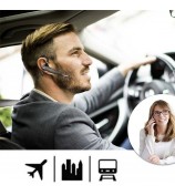 YYK525 Business Car Single Ear Wireless Earhook Bluetooth Headset Digital Display Hands-free Earphone with Charging Case