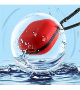 Soft Silicone Wireless Bluetooth Earphones Case Shock-Resistant Protective Cover with Anti-Lost Buckle for Samsung Galaxy Buds Pro - White