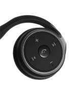 A6 Sports Bluetooth 4.0 Stereo Headset Neckband Headphones Hands-free Earphone with Mic - Black