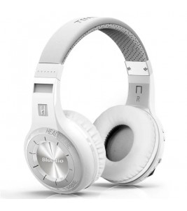 BLUEDIO HT Turbine 57mm Driver Bluetooth 4.1 Over-ear Headphone with Mic Line In/Out - White