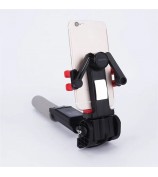 Portable Bluetooth Control Electric 360 Degree Rotation Extendable Phone Selfie Stick - Black