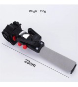 Portable Bluetooth Control Electric 360 Degree Rotation Extendable Phone Selfie Stick - Black