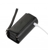 For IQOS 3 DUO/3.0/3.0 Mulit Universal Convenient with A Rope Storage Bag - Black