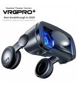 VRG Pro Plus 3D VR Headset Helmet Smart Virtual Reality Glasses for 5-7inch Smart Phone