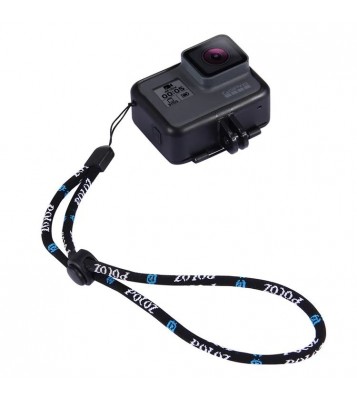 PULUZ PU151 Nylon Adjustable Wrist Strap String Hand Lanyard Rope Cord for GoPro HERO 4/3+/3/2/1 Camera - Black