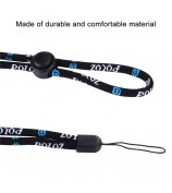 PULUZ PU151 Nylon Adjustable Wrist Strap String Hand Lanyard Rope Cord for GoPro HERO 4/3+/3/2/1 Camera - Black