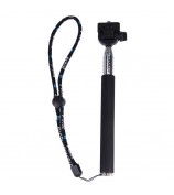 PULUZ PU151 Nylon Adjustable Wrist Strap String Hand Lanyard Rope Cord for GoPro HERO 4/3+/3/2/1 Camera - Black