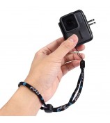 PULUZ PU151 Nylon Adjustable Wrist Strap String Hand Lanyard Rope Cord for GoPro HERO 4/3+/3/2/1 Camera - Black