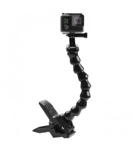 PULUZ PU179 Jaws Flex Bent Neck Clamp Mount for GoPro Hero 7/6/5