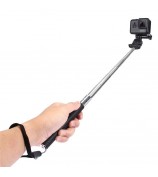 PULUZ PU55 Extendable Selfie Stick Adjustable Telescoping Handheld Monopod Pole for GoPro Hero 7/6/5/5 Session/4Session/4/3+/3/2/1, DJI Osmo Action Camera