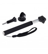 PULUZ PU55 Extendable Selfie Stick Adjustable Telescoping Handheld Monopod Pole for GoPro Hero 7/6/5/5 Session/4Session/4/3+/3/2/1, DJI Osmo Action Camera