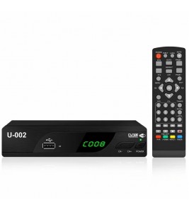 H.264 DVB-T2 U-002 WiFi TV Box Smart 1080P TV Box - US Plug