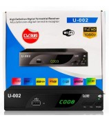 H.264 DVB-T2 U-002 WiFi TV Box Smart 1080P TV Box - US Plug