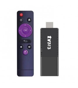 TVR3 Android 13 Streaming Smart TV Stick Quad Core Cortex A53 Support 4K H.265 Netflix Youtube, 2+16GB