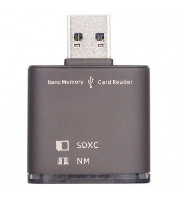 U3-061 USB 3.0 to NM Nano Memory Card SD Card Reader Writer for Mate Serial Phone / Camera / Laptop