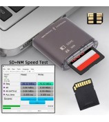 U3-061 USB 3.0 to NM Nano Memory Card SD Card Reader Writer for Mate Serial Phone / Camera / Laptop