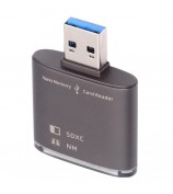 U3-061 USB 3.0 to NM Nano Memory Card SD Card Reader Writer for Mate Serial Phone / Camera / Laptop