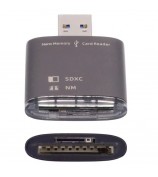 U3-061 USB 3.0 to NM Nano Memory Card SD Card Reader Writer for Mate Serial Phone / Camera / Laptop