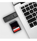 KAWAU C296 MINI USB 2.0 SD TF Memory Card Reader Mini Adapter for SDXC SDHC MicroSDXC MMC II