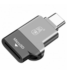 KAWAU C356 Type-C MicroSD TF Card Reader with USB 3.0 Super Speed Technology