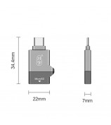 KAWAU C356 Type-C MicroSD TF Card Reader with USB 3.0 Super Speed Technology