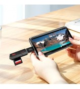 KAWAU C307DUO 2-In-1 USB 3.0 to Memory Card Reader USB Adapter for SD / SDHC / SDXC / TF Cards