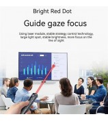 S7 Wireless PPT Remote Laser Pointer Powerpoint Office Presentation Page Turning Clicker - Black